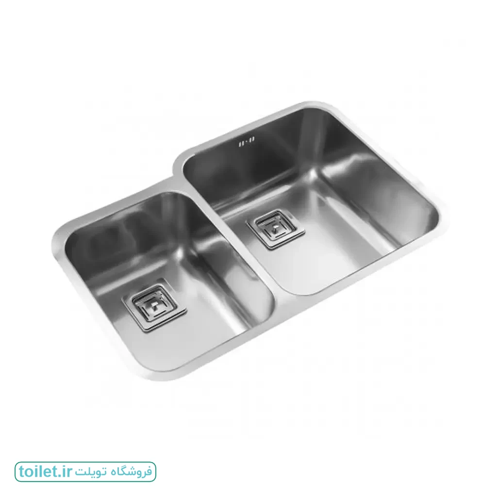 سینک زیرکابینتی استیل البرز مدل 905 نقره ای سینک زیرکابینتی استیل البرز مدل 905 نقره ای